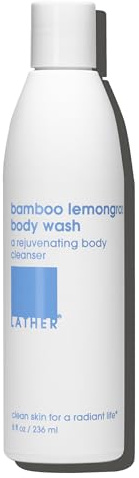 LATHER Bamboo Lemongrass Body Wash 8oz