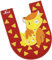 Trudi 81629 - Buchstabe Uhu U