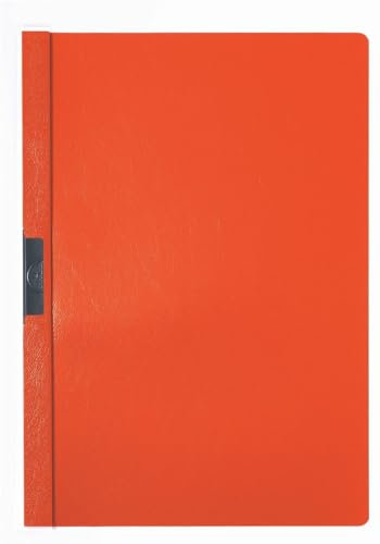 Durable Klemm-Mappe Duraclip Original 30 (für 1-30 Blatt A4), 25 Stück, orange, 220009