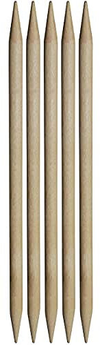 KnitPro Basix Birch Strumpfstricknadeln 5-Stücke, 20 cm Länge x 10.00 mm Stärke
