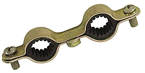 Boutté 3380005 5 Colliers de fixation isophonique double Tube Ø18