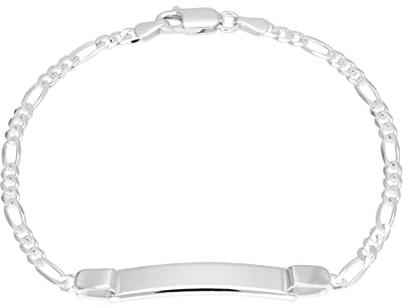 Gourmette Identité en Argent 925/1000 - Enfant ou Adulte