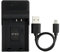 LP-E10 USB Chargeur pour Canon EOS 1100D, EOS 1200D, EOS Kiss X50, EOS Rebel T3 Caméra et Plus