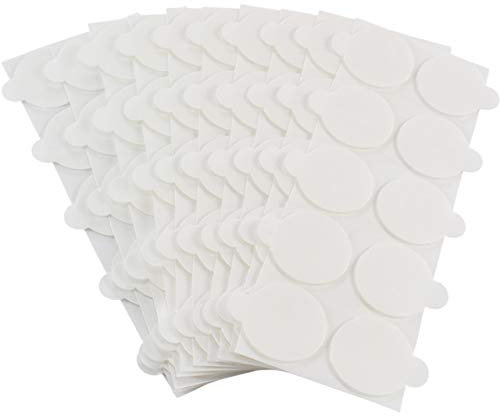 KLEBESHOP24 ACRYLAT KLEBEPUNKTE DOPPELSEITIG | EXTRA STARK + ABLÖSBAR | Dicke, Durchmesser & Menge wählbar | Ø 20 mm, 1 mm Dicke, 20 Stück