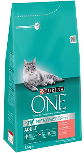 One Adult Katzenfutter Lachs, 1,5 kg