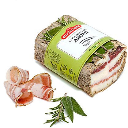 Macelleria Falorni Pancetta mit Kräutern ca. 420 gr