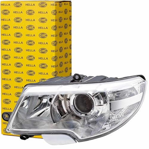 HELLA 1EL 247 047-251 Halogen/DE/FF-Headlight - ECE - for right-hand traffic - Left Front