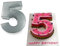 EUROTINS Piccolo numero di compleanno anniversario di matrimonio stampo - 10x 8 (2,5 profondità) (5)