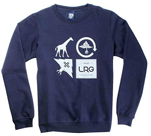 LRG Herren Logoclustercrwswtshr, Dunkles Marineblau, Medium