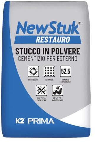 Stucco In Polvere 'Restauro' A Base Di Cemento. Specifico Per Esterni.