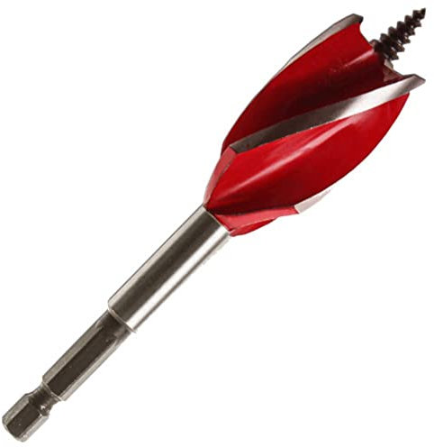 Armeg WWBST20 20 mm Stubby Wood Beaver Drill Bit - Red/Grey
