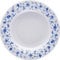 Arzberg 41382 – 607671 – 10123 Forma 1382 Azul Flores Plato Hondo 23 cm/FA, Porcelana, White/Blue, 24,5 x 24,5 x 9,6014 cm