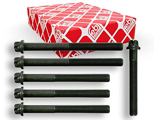 febi bilstein 11727 Zylinderkopfschraubensatz für Einzelzylinderkopf, 1 Stück