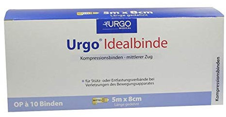 URGO IDEALBINDEN 8 cmx5 m 10 St