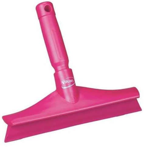 Vikan Ultra Hygienic Hand Squeegee, Polypropylen, TPE Gummi, 245 x 50 x 104 mm, Modern, Rose