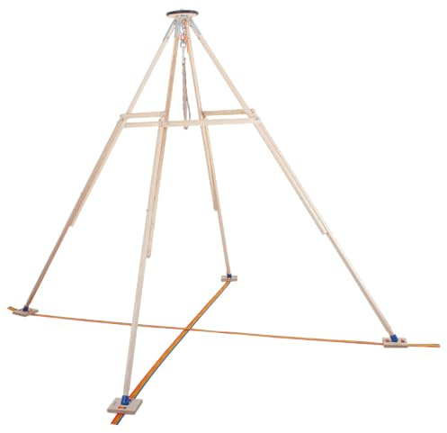 Pedalo® Pyramido® I Hängemattengestell I Aufhängeset I Garten I Klappbar I Hängestuhlgestell