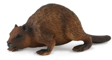 CollectA Beaver, Animal Figure | Realistic Collectable Animal Figure for Imaginative Play, Gift for Kids Age 3+
