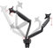 Monoprice 115525 Dual Monitor Adjustable Gas Spring Desk Mount (15 to 34 Inch)