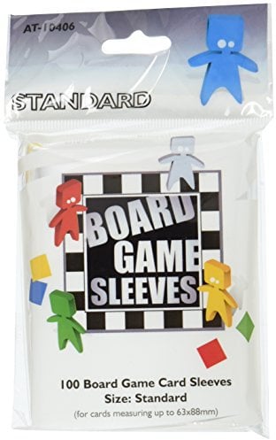 Asmodee Board Game Sleeves-Original 100pk, Standard. Fits cards of 63 x 88 mm or smaller. Acid and PVC Free. Multicoloured. 100 pieces.