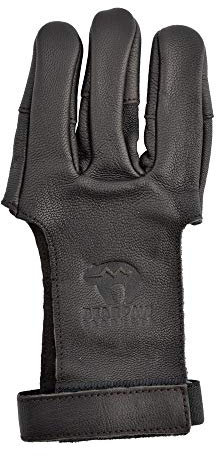 Bearpaw Bogenhandschuh Schießhandschuh Zielgenleder S-XL Damaskus XS-XL (S)