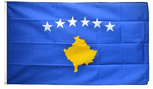 Flaggenfritze Fahne/Flagge Kosovo + gratis Sticker