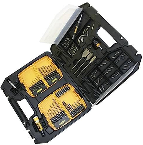 DeWalt DT9296-QZ Bohrer und Bitset, 90- teilig im Maxisafe - Zubehörkoffer XXL