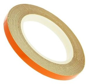 Felgenrand Aufkleber 5mm - orange - 600cm