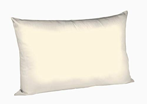 fleuresse 9200 Colours Interlock Jersey Kissenbezug aus 100% Baumwolle, Oekotex Standard 100, 40 x 60 cm, Creme