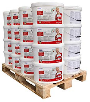 PRO[f]home® - Haftgrund Decken Wand-Grundierung für Renoviervlies Malervlies Tapeten weiß 1 Pal. 400 L für 2656-3328 qm Profhome