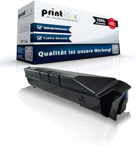 Print-Klex Tonerkartusche kompatibel für Kyocera TASKalfa 4550 ci TASKalfa 4550 cig TASKalfa 4551 ci TASKalfa 5550 ci TASKalfa 5550 cig TASKalfa 5551 ci TK8505 TK8505K TK-8505 Black BK-Eco Line Serie