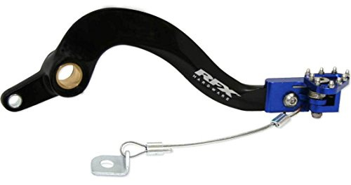 RFX FXRB 40200 99BU Bremspedal hinten für Yamaha YZF450, Blau