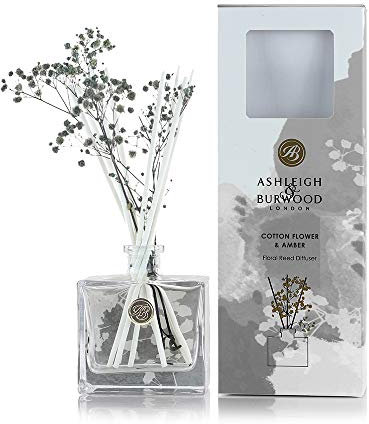 Ashleigh & Burwood Life in Bloom Reed Diffuser - Cotton Flower and Amber