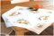 Vervaco Kreuzstich Stickpackungen Tischdecke Kolibri Stickdecken Vorgezeichnet Basteln Erwachsene Kreativ Set Vorgedruckte Decke Sticken 80 x 80 cm Stickset DIY Sticken Set