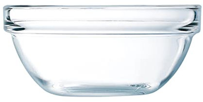 Luminarc Lot de 6 bols à salade empilables en verre Ø 10 cm