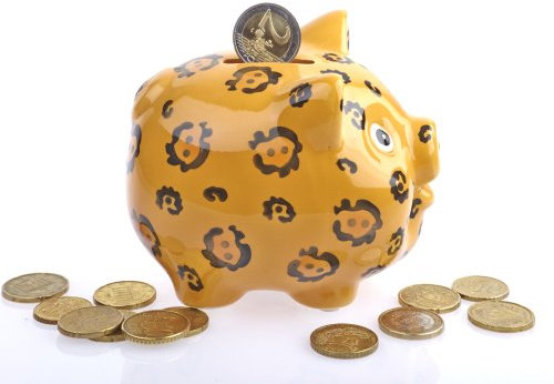 by-Bers Möchtegern-Sparschwein, Spardose Handarbeit aus Keramik als Erdbeere, Zebra, Tiger, Wassermelone, Marienkäfer, Maiskolben, Leopard, Karotte Hier: (Zebra) (Leopard)