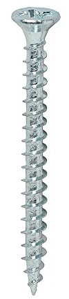 Timco 35040SOLOZ PZ2 CSK BZP Solo Woodscrew 3.5 x 40 - Zinc Plated (Box of 200)