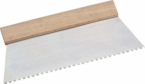 Klebespachtel Trapezzahnung. 2 x 3 mm - B2