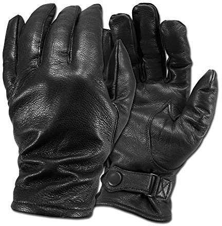 Unbekannt BW Lederhandschuhe schwarz