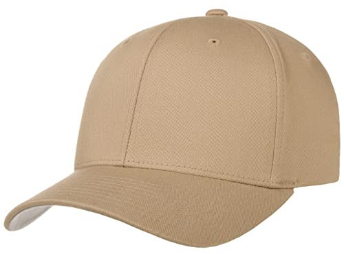 Original Flexfit Cap, khaki (Größe L/XL), Schirmunterseite silbergrau