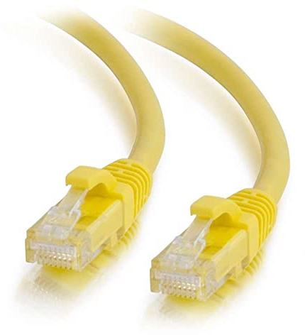 C2G 0.5m Cat6 Booted Unshielded (UTP) Network Patch Cable - Yellow