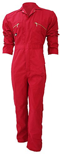 Dickies Men's Work Overalls red 52 x 34L