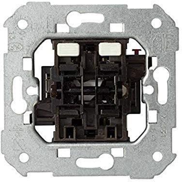 Simon 75331-39 - Interruptor pulsador para persianas, 10A, 250V, con sistema de cierre