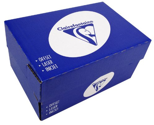 Clairefontaine Clairalfa Briefumschläge, selbstklebend, 110 x 220 mm, Weiß, 250 Stück