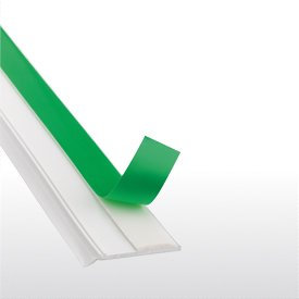 Flachleiste 1m Abdeckleiste Klebeleiste Fensterleiste 30mm Länge 1 m mit Gummilippe