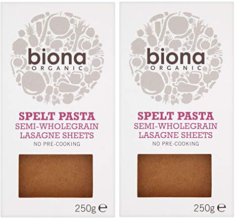Org Spelt Lasange (250g) - x 2 *Twin DEAL Pack*