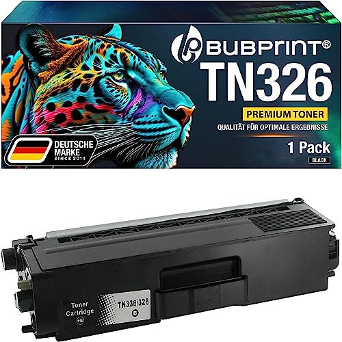 Bubprint Toner kompatibel als Ersatz für Brother TN-326 TN-326BK für DCP-L8400CDN DCP-L8450CDW HL-L8250CDN HL-L8350 HL-L8350CDW MFC-L8650CDW MFC-L8850CDW Schwarz
