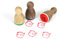 Stemplino® Ministempel - Motiv: Kili Küken - 12mm Durchmesser - Holzstempel Kinder Stempel Bullet Journal Stempel Glücksbringer Glück