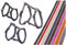Karlie Art Sportiv Plus Geschirr neue universal Farben Mix and Match B: 20 mm Br um: 45 - 70 cm M rot