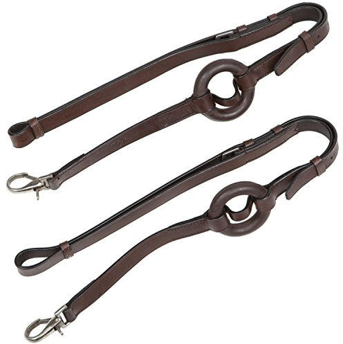 Ausbindezügel, Leder, braun Full