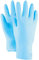 Honeywell KCL Dermatril® 740 Einweghandschuhe für Beidhänder, Nitril, wasserdicht, puderfrei, geeignet für die Lebensmittel-/Pharmaindustrie, Blau, Größe 10, 074010081C (SCHACHTEL mit 100 Stück)
